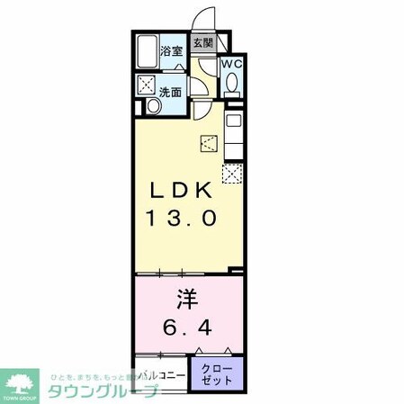 ルリアンラポーズの物件間取画像